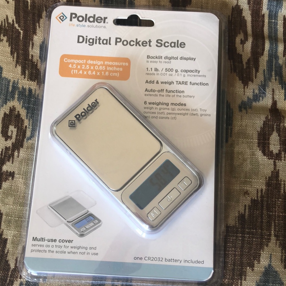 Polder digital pocket scale